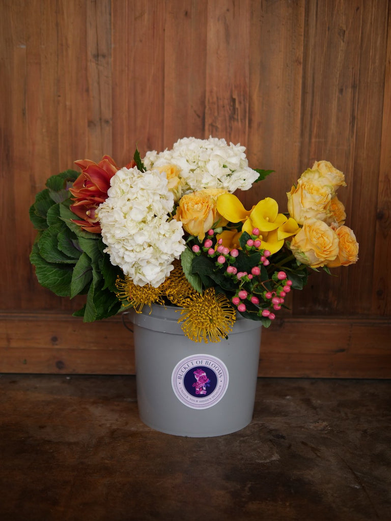 Bucket Of Blooms <br/>Every 4 Weeks